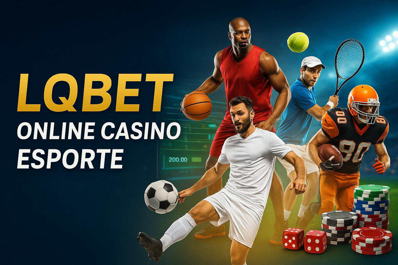 Apostas esportivas no cassino online LQBET