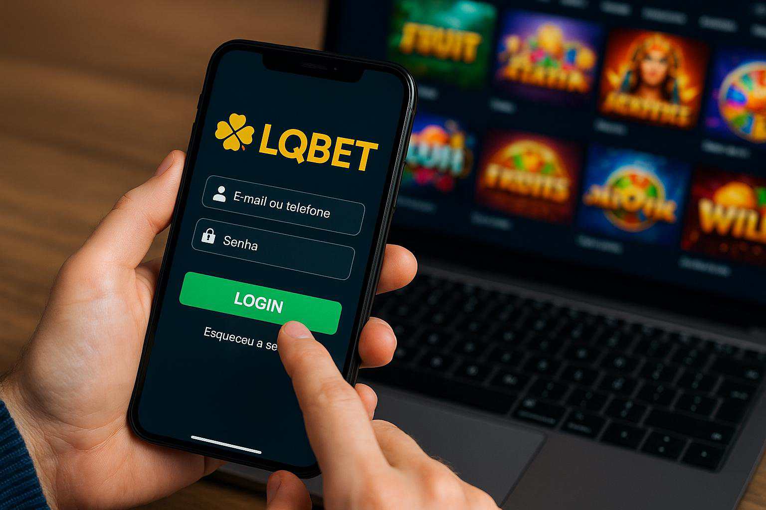 Login no Cassino LQBET